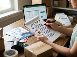 A courier holding packages, illustrating how to choose the right courier for an online store.