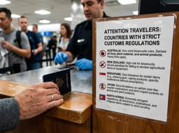A courier holding packages, illustrating countries with the strictest customs rules.